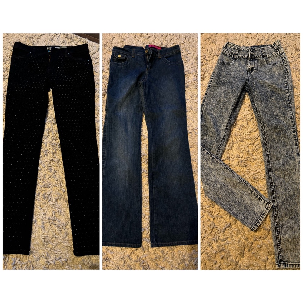Jeans (Pants) Lot - 3 pairs (Size 9 Juniors)